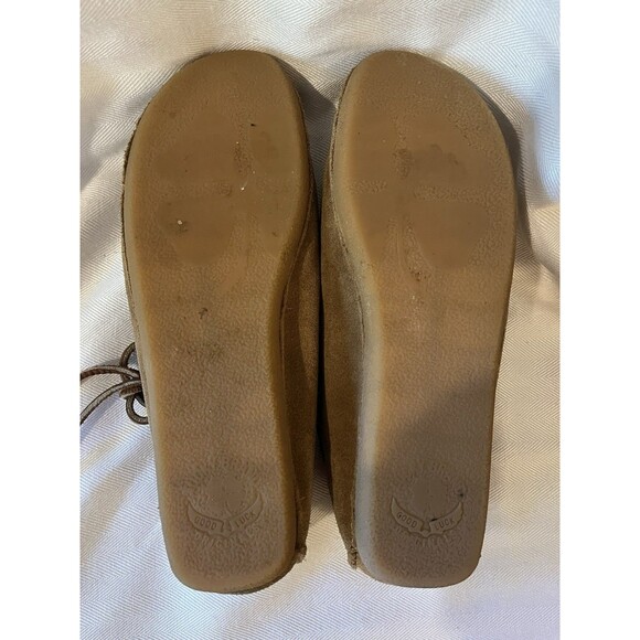 Lucky Brand Original Brown Leather Suede Gum Sole Chukka Shoes,‎ Women Size 6.5 - Picture 7 of 13